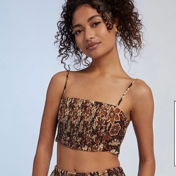 RYTHYM CANTABRIA FLORAL CROP TOP NWT - Picture 3 of 10
